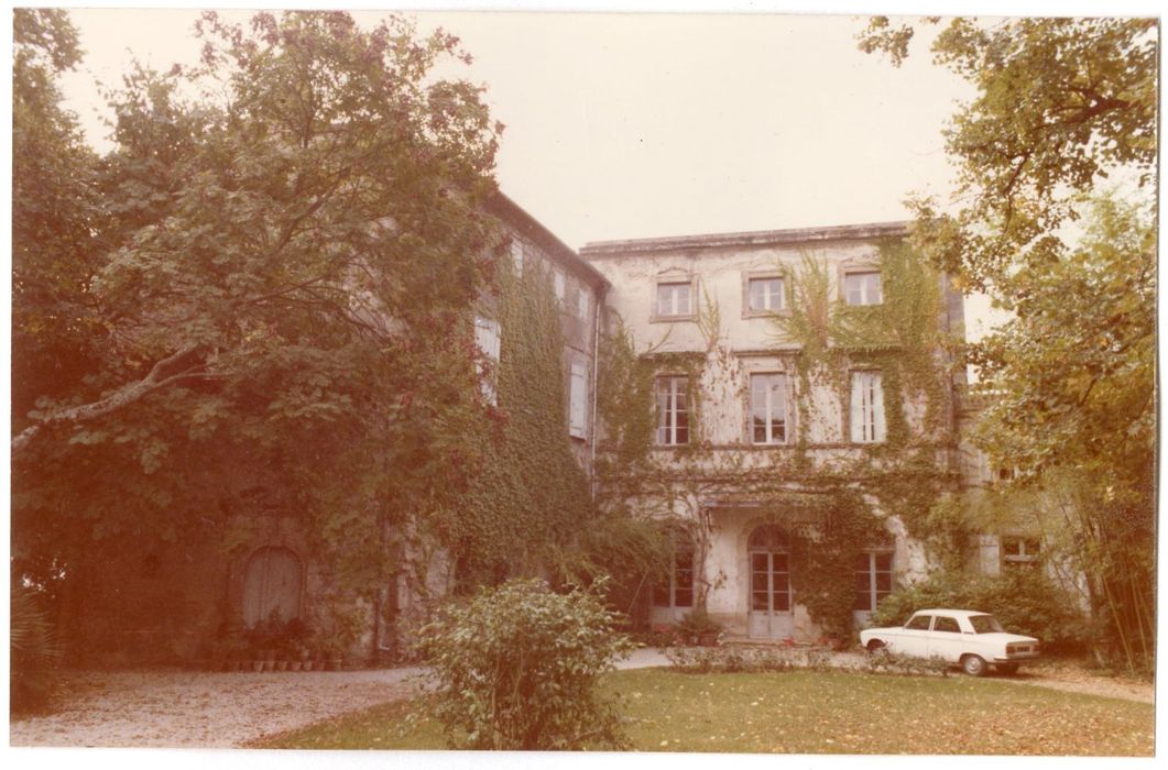 aile ouest, façade nord