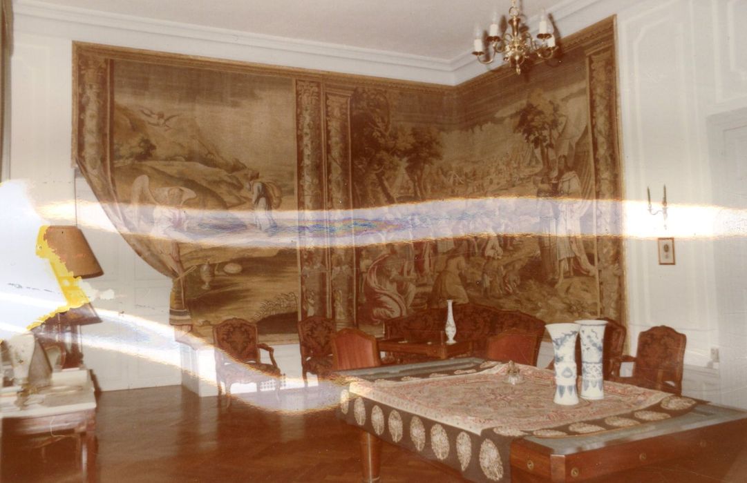 pièces murales : Élie dans le désert, Miracle de la Manne et des cailles