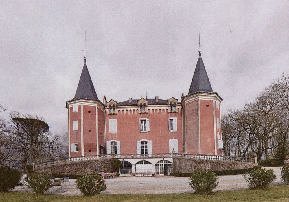 façade sud-ouest (photocopie numérisée)