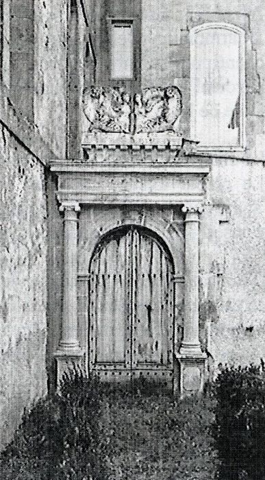 vue générale de la porte (photocopie numérisée)