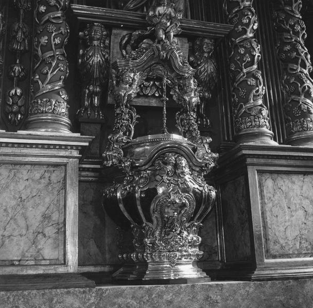 retable, tabernacle - © Ministère de la Culture (France), Médiathèque du patrimoine et de la photographie (objets mobiliers), tous droits réservés