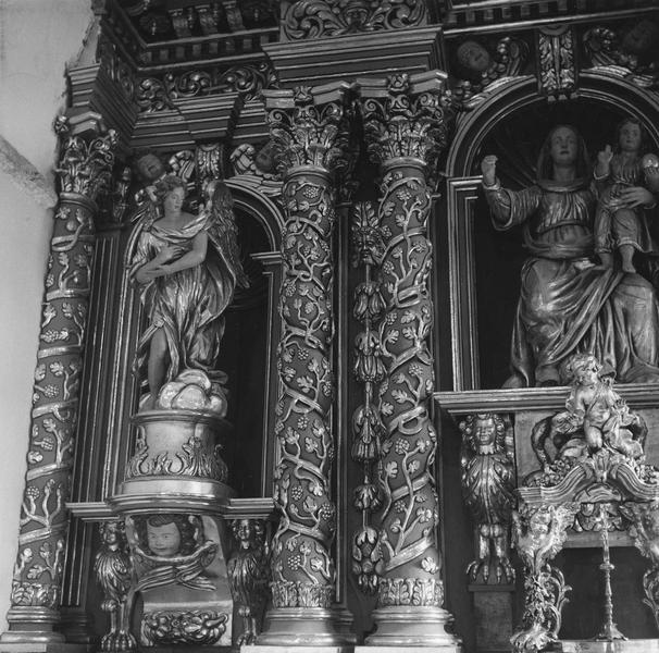 retable, tabernacle, statue : Vierge à l'Enfant - © Ministère de la Culture (France), Médiathèque du patrimoine et de la photographie (objets mobiliers), tous droits réservés