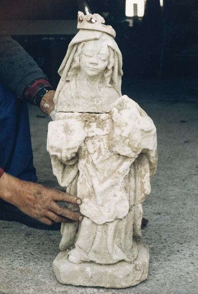 statue : Vierge à l'Enfant - © Ministère de la Culture (France), Médiathèque du patrimoine et de la photographie (objets mobiliers), tous droits réservés