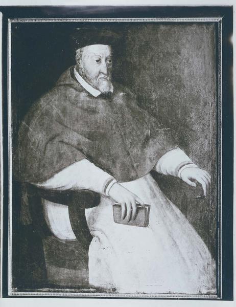 tableau, cadre : portrait de Georges, cardinal d'Armagnac