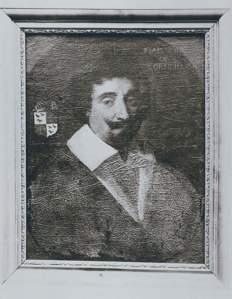 Tableau, cadre : portrait de Bernardin de Corneilhan