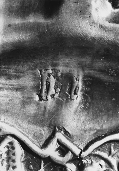 reliquaire, détail de l'inscription