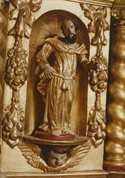 tabernacle, exposition, statuette du maître-autel