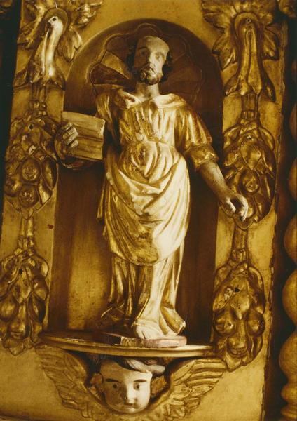 tabernacle, exposition, statuette du maître-autel