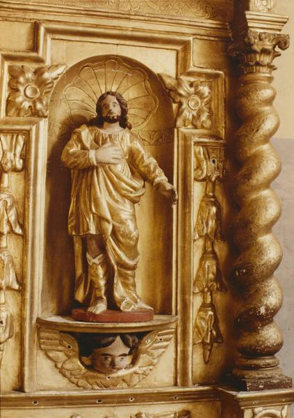 tabernacle, exposition, statuette du maître-autel