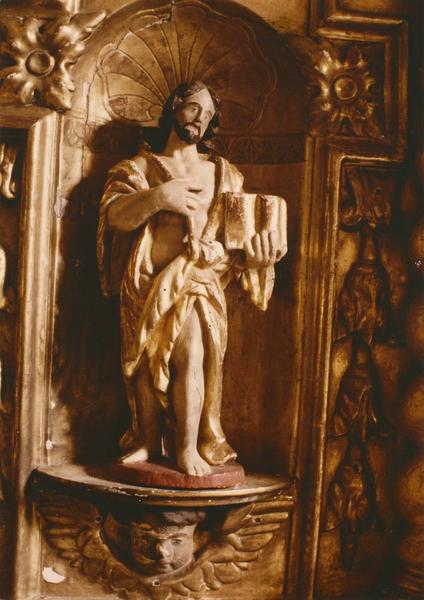 tabernacle, exposition, statuette du maître-autel