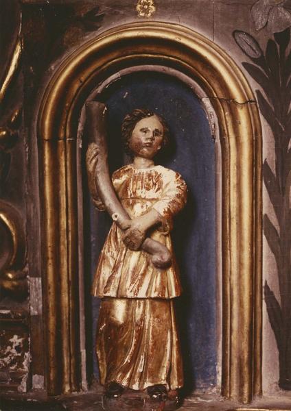 tabernacle, exposition, statuette du maître-autel