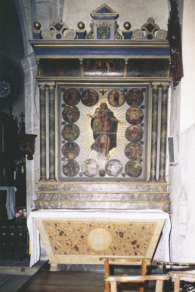 retable du Rosaire - © Ministère de la Culture (France), Médiathèque du patrimoine et de la photographie (objets mobiliers), tous droits réservés