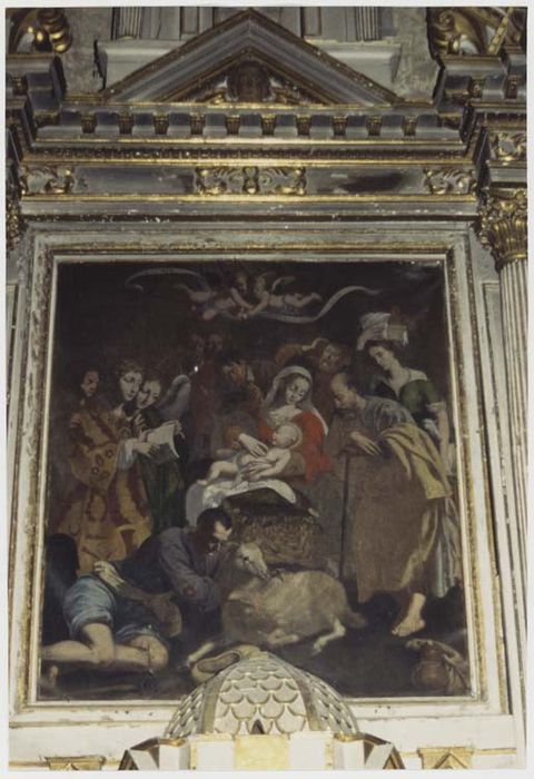 tableau : Adoration des bergers