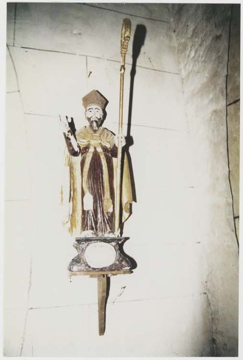 statue-reliquaire (statuette) : Saint Amans