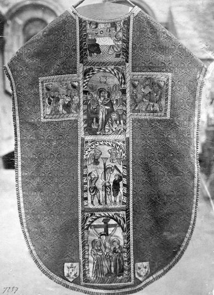 chasuble, vue générale