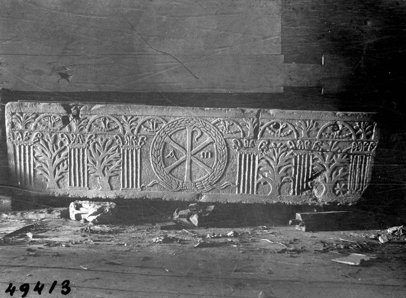 sarcophage dit de saint Amans, vue générale