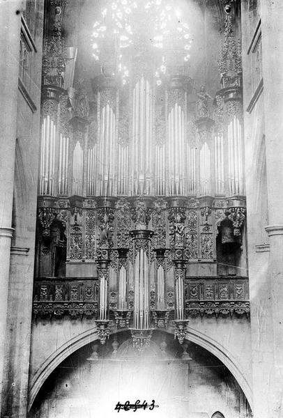 orgue de tribune : buffet d'orgue, vue générale