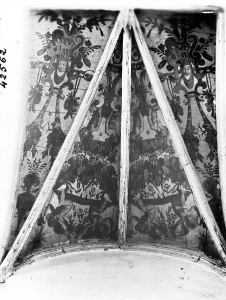 peinture monumentale, vue partielle - © Ministère de la Culture (France), Médiathèque du patrimoine et de la photographie (objets mobiliers), tous droits réservés