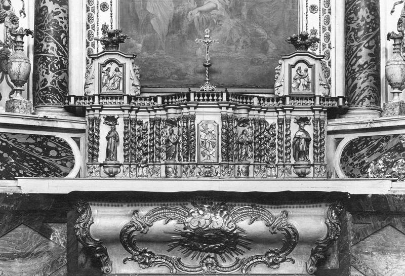 autel et retable du maître-autel, vue générale - © Ministère de la Culture (France), Médiathèque du patrimoine et de la photographie (objets mobiliers), tous droits réservés