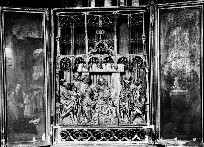 bas-relief (triptyque) : l'Adoration des Mages, vue générale - © Ministère de la Culture (France), Médiathèque du patrimoine et de la photographie (objets mobiliers), tous droits réservés