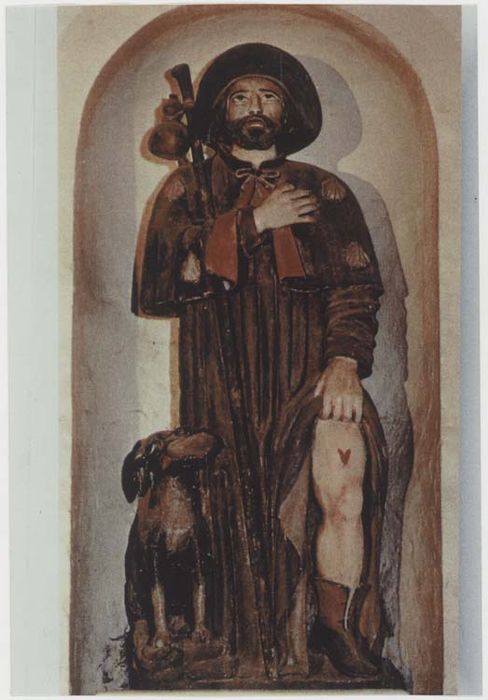 statue : Saint Roch - © Ministère de la Culture (France), Médiathèque du patrimoine et de la photographie, diffusion GrandPalaisRmn Photo