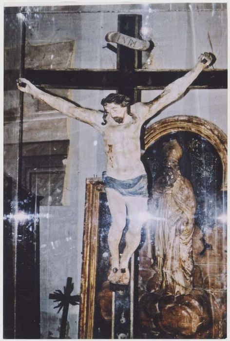 statue : Christ en croix - © Ministère de la Culture (France), Médiathèque du patrimoine et de la photographie, diffusion GrandPalaisRmn Photo