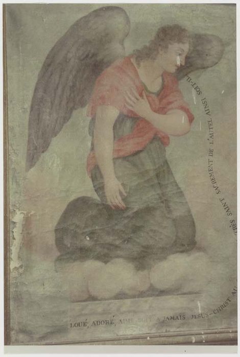 tableau de gauche : Ange adorateur