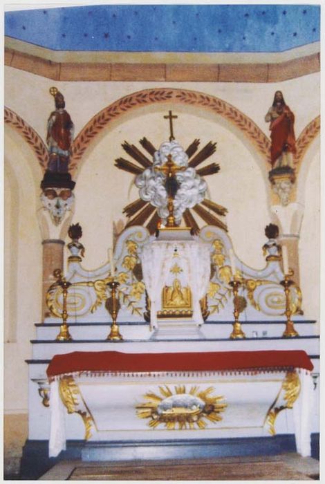 autel (maître-autel) et son tabernacle