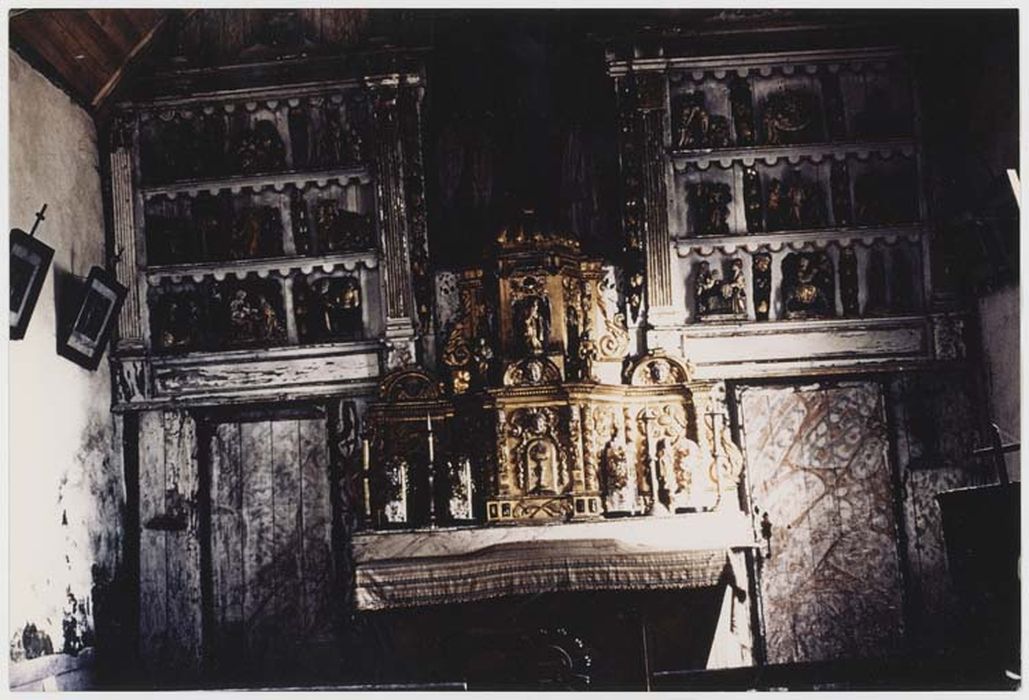 Retable du maître-autel, tabernacle et exposition