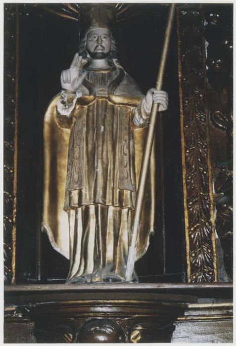 statue de saint Didier, détail
