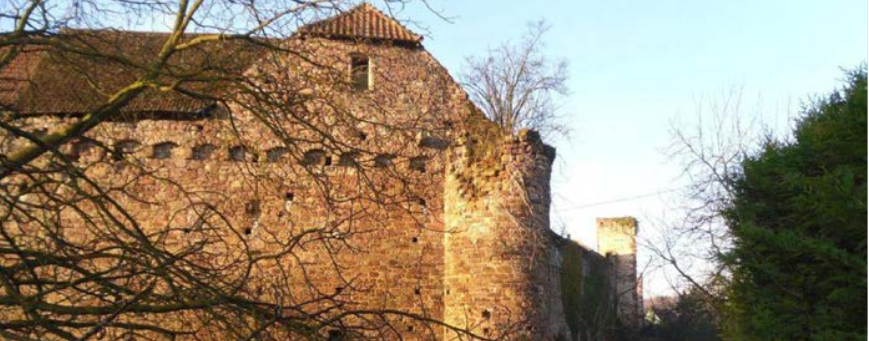 vue partielle des fortifications