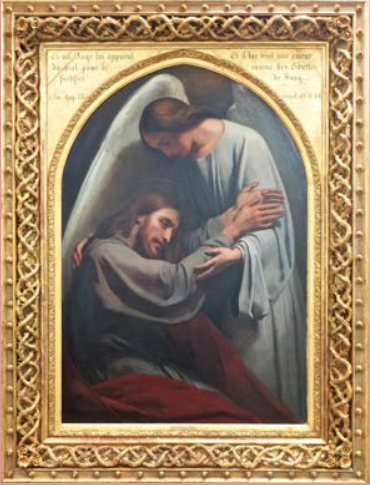 tableau : Christ au jardin des oliviers (le)