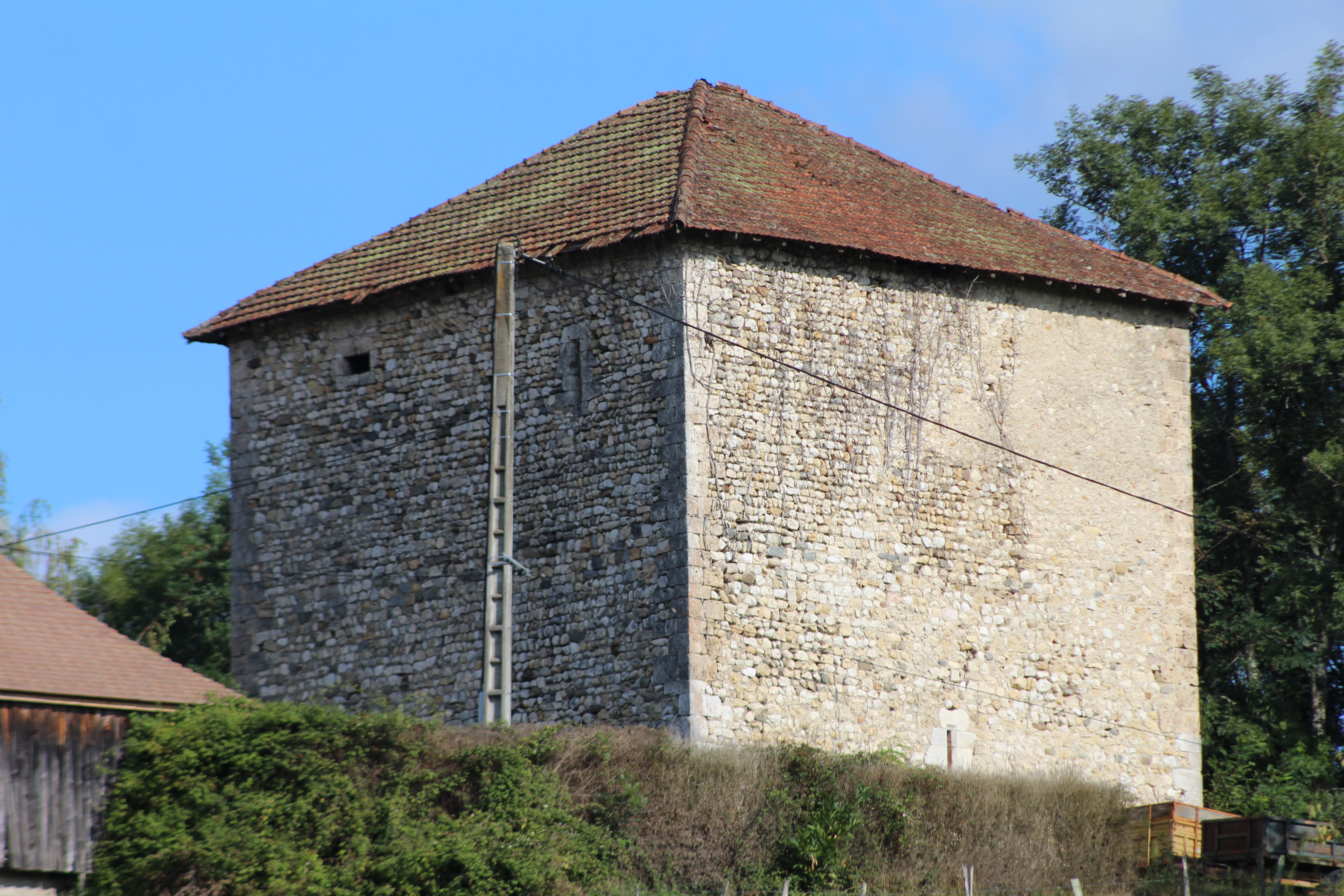 vue partielle de la maison des Templiers