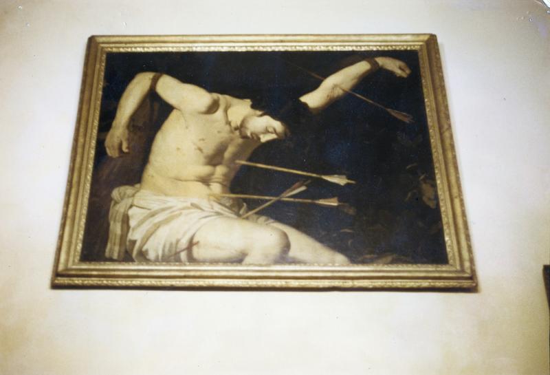 Tableau : saint Sébastien