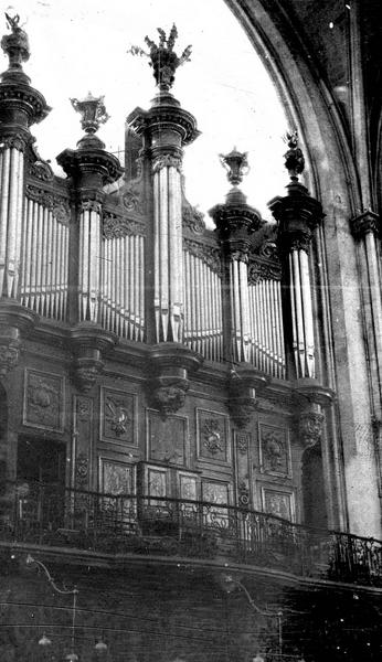 orgue de tribune : buffet d'orgue, vue générale