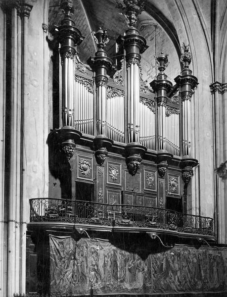 orgue de tribune : buffet d'orgue, vue générale