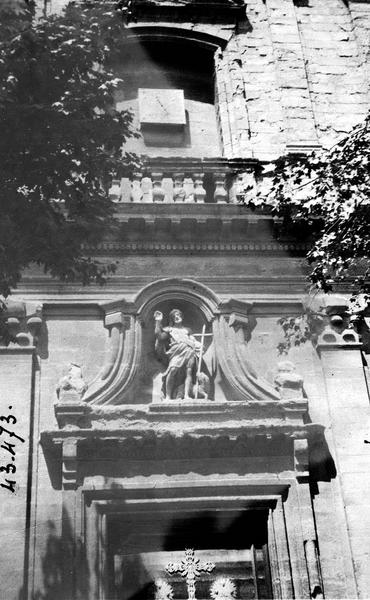 statue : saint Jean-Baptiste, vue générale - © Ministère de la Culture (France), Médiathèque du patrimoine et de la photographie (objets mobiliers), tous droits réservés