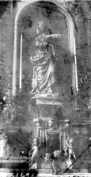 statue : la Vierge, vue générale - © Ministère de la Culture (France), Médiathèque du patrimoine et de la photographie (objets mobiliers), tous droits réservés