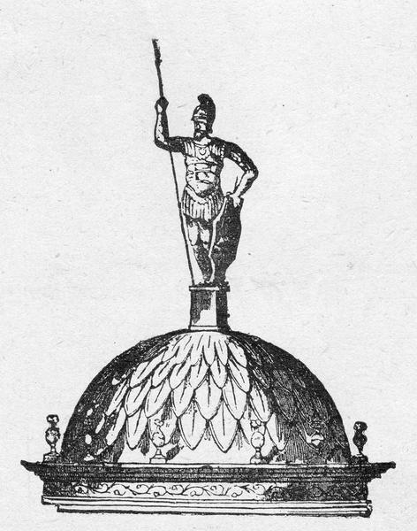 statue : le Dieu Mars, vue générale - © Ministère de la Culture (France), Médiathèque du patrimoine et de la photographie (objets mobiliers), tous droits réservés