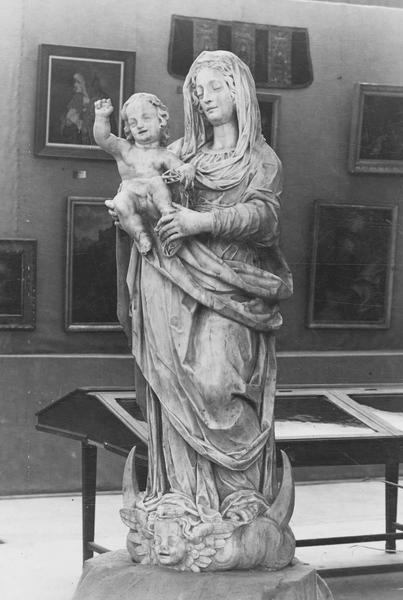 statue : Vierge à l'Enfant, vue générale - © Ministère de la Culture (France), Médiathèque du patrimoine et de la photographie (objets mobiliers), tous droits réservés