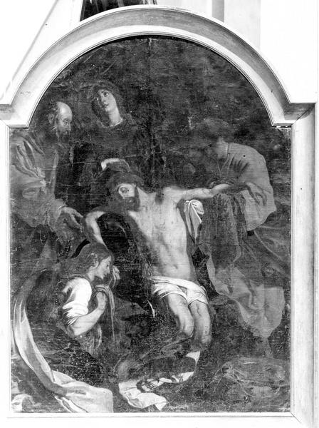 tableau : l'Ensevelissement du Christ, vue générale - © Ministère de la Culture (France), Médiathèque du patrimoine et de la photographie (objets mobiliers), tous droits réservés