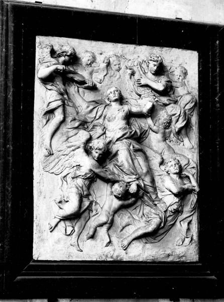 bas-relief : l'Apothéose de sainte Madeleine, vue générale - © Ministère de la Culture (France), Médiathèque du patrimoine et de la photographie (objets mobiliers), tous droits réservés