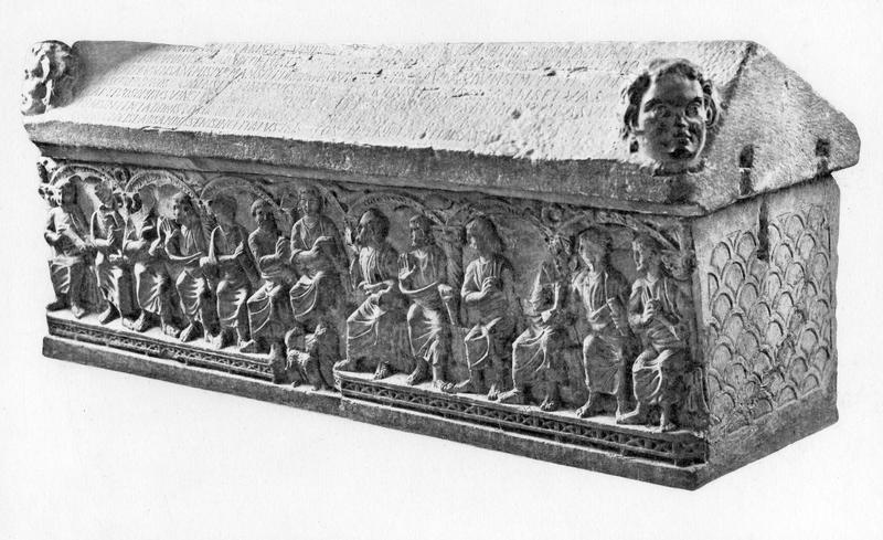 sarcophage dit des compagnons de sainte Ursule, vue générale