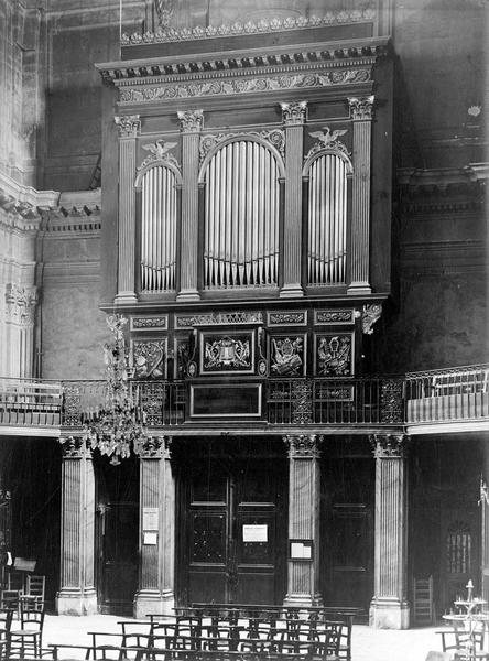 Orgue de tribune : buffet d'orgue