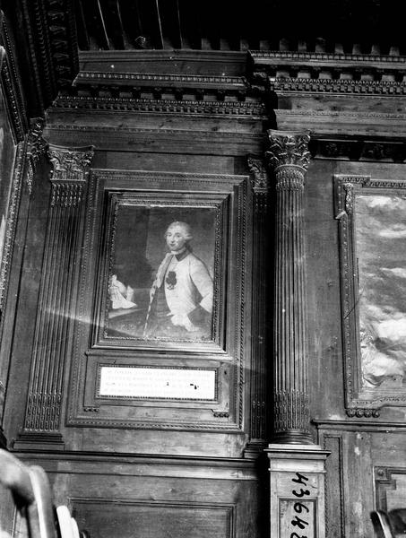 lambris de revêtement, vue partielle - © Ministère de la Culture (France), Médiathèque du patrimoine et de la photographie (objets mobiliers), tous droits réservés