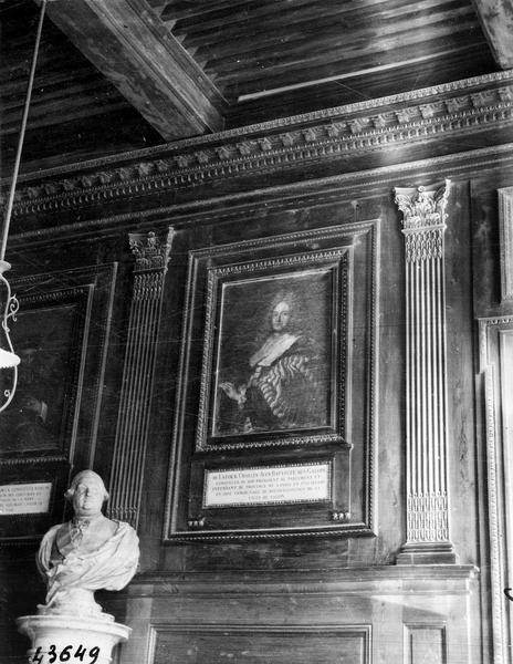 lambris de revêtement, vue partielle - © Ministère de la Culture (France), Médiathèque du patrimoine et de la photographie (objets mobiliers), tous droits réservés