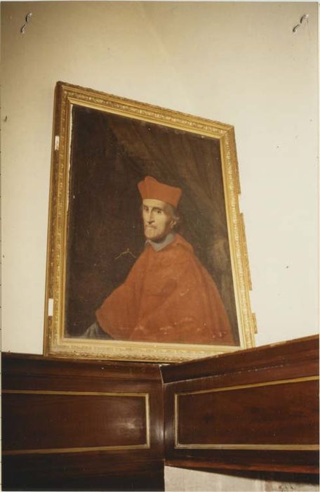 tableau : Portrait du cardinal Jérôme de Grimaldi, archevêque d'Aix (1655-1685)