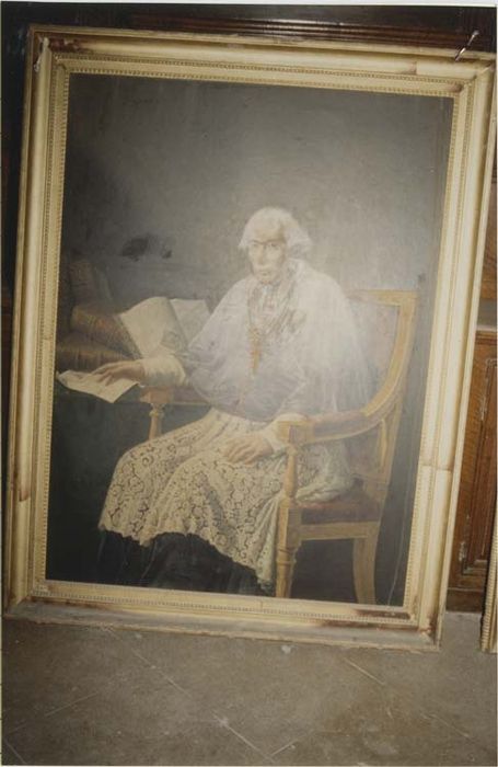 tableau : Portrait de Monseigneur Ferdinand de Bausset Roquefort, archevêque d'Aix (1817-1829)