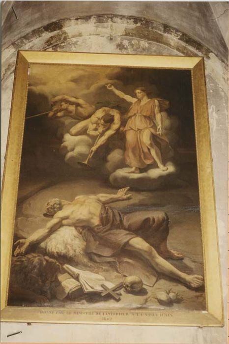 tableau : Vision ou Mort de saint Jérôme