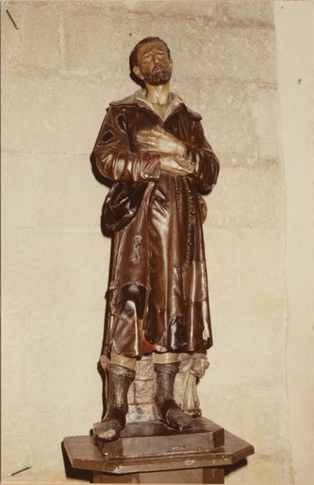 statue : Saint Benoît Labre